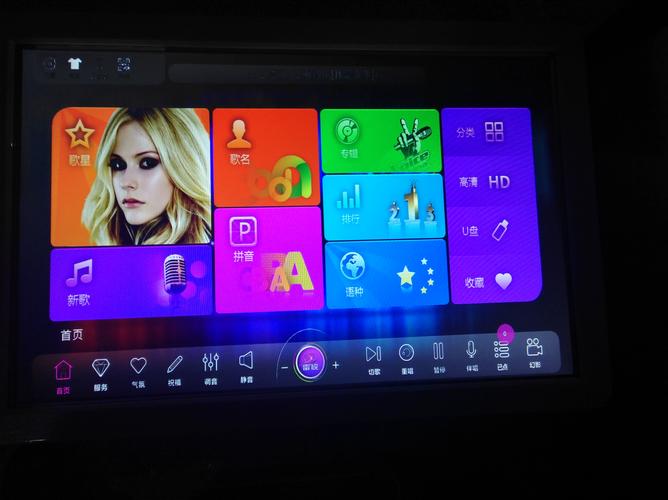 点歌机触摸屏一体机/高清ktv点唱机 家庭卡拉ok点唱歌机